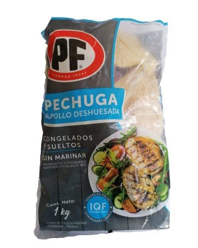 pechuga de pollo deshuesada pf